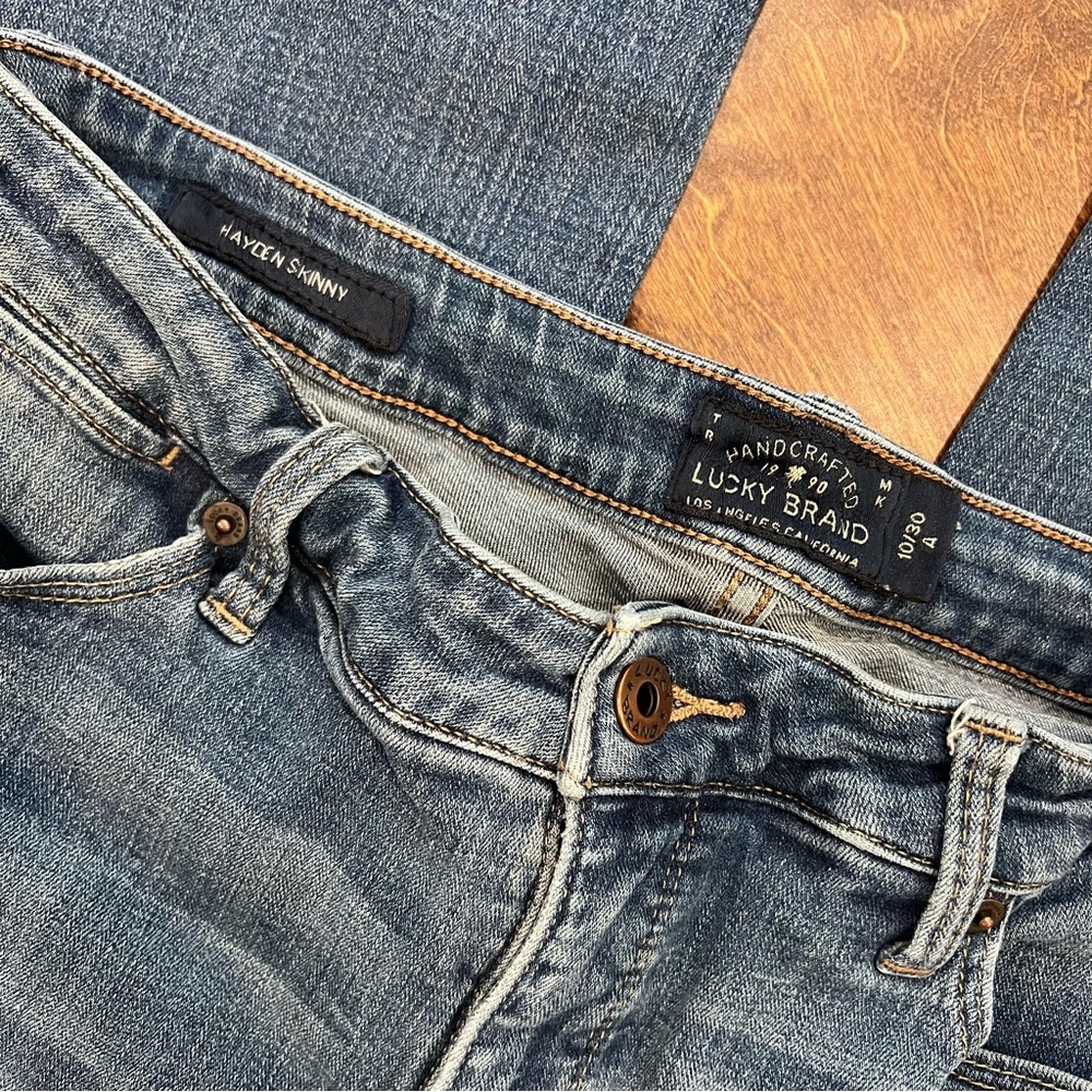 Lucky Brand Hayden Skinny jeans‎ womens size 10/30 - Picture 2 of 11